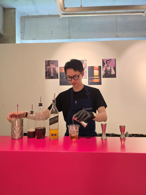 ▲ 2021년도 우승자 양효준 바텐더(페르마타 서울)ⓒ최신혜 기자