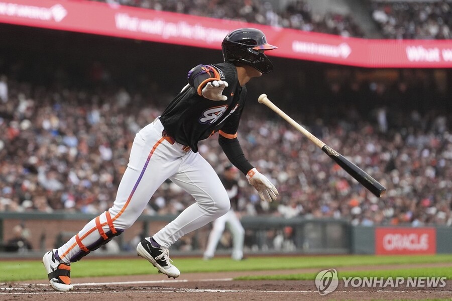 ▲ 샌프란시스코 이정후가 멀티히티를 기록하며 팀 승리를 이끌었다.ⓒ연합뉴스 제공