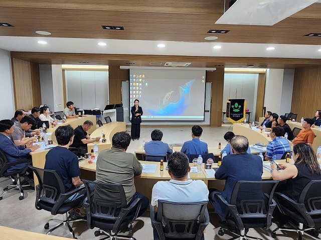 ▲ 사)중소기업융합대구경북연합회 경주융합회는 지난 8일 동국대학교 WISE캠퍼스 본관에서 ‘7월 월례회’를 개최했다.ⓒ뉴데일리