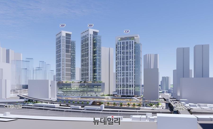 ▲ 용산구 문배동 30-10 역세권활성화 사업 조감도 ⓒ서울시