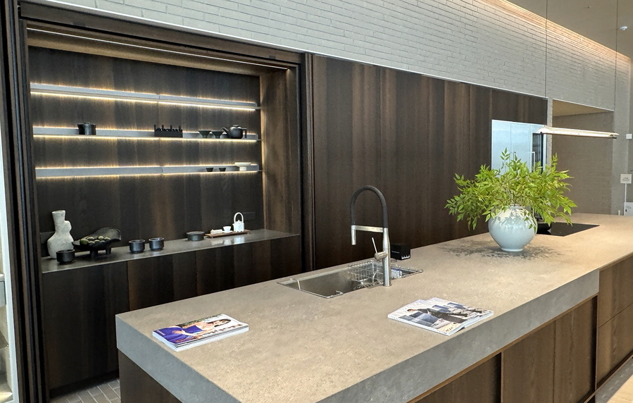 ▲ 1층에 키친바흐 제품이 구성된 모습. ⓒ김재홍 기자