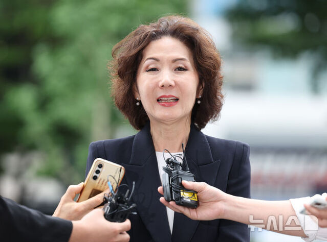 ▲ 이진숙 교육부 장관 후보자. ⓒ뉴시스