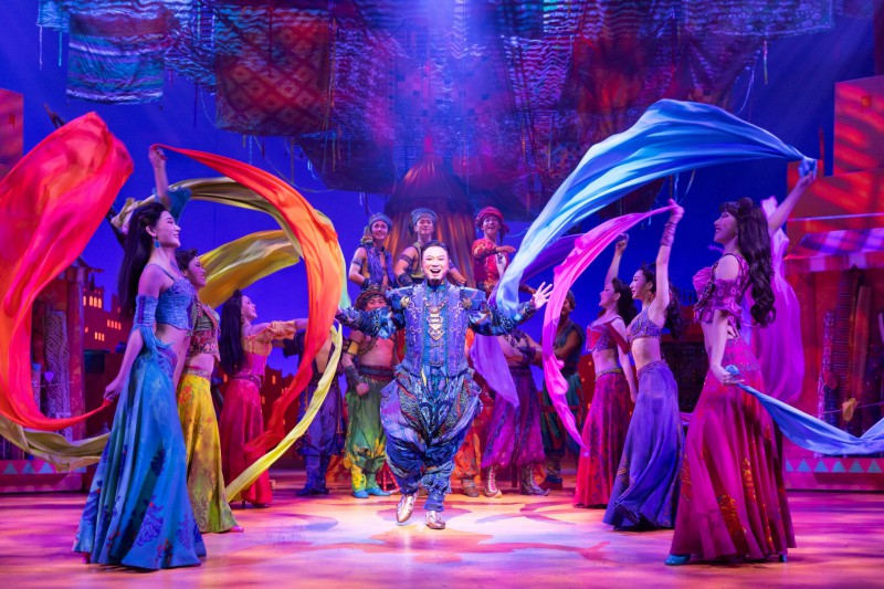 ▲ 뮤지컬 '알라딘' 공연 사진.ⓒ에스앤코