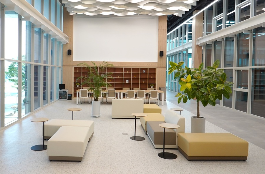 ▲ 오송선하마루 홍보라운지. ⓒ충북도