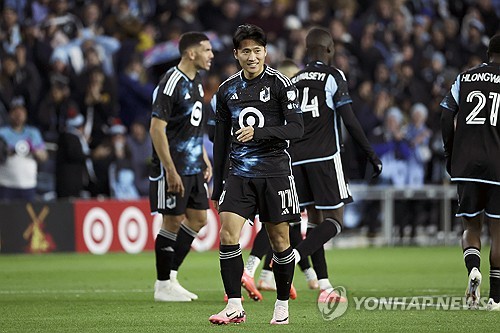 ▲ 미네소타 공격수 정상빈이 세인트루이스로 이적할 수 있다는 가능성이 제기됐다.ⓒ연합뉴스 제공