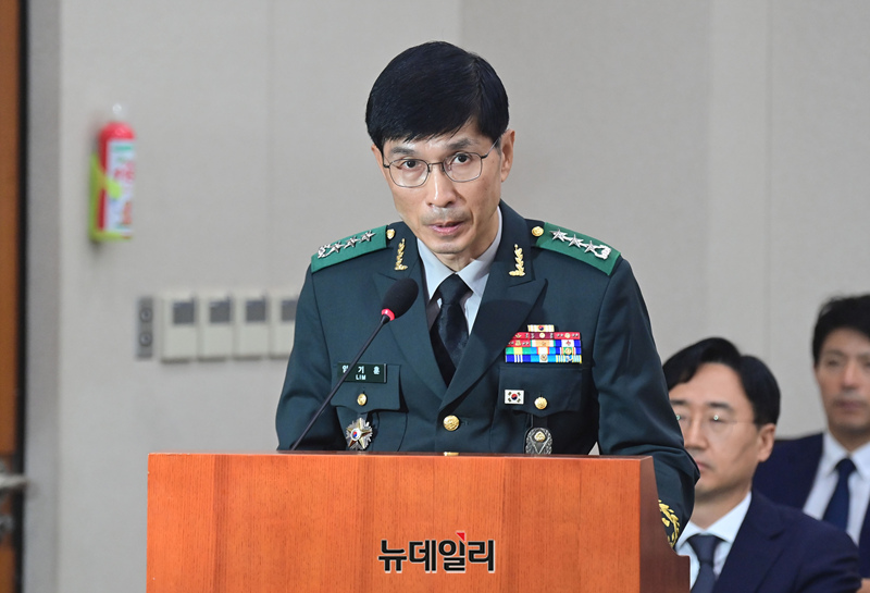 ▲ 임기훈 전 국가안보실 국방비서관이 국회 법제사법위원회에서 의원들의 질문에 답하고 있다. 2024.07.19. ⓒ이종현 기자