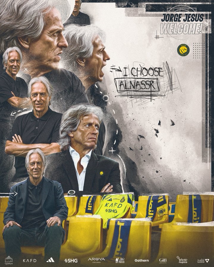 ▲ 사우디아라비아 알 나스르가 제주스 감독 선임을 공식 발표했다.ⓒ알 나스르 제공