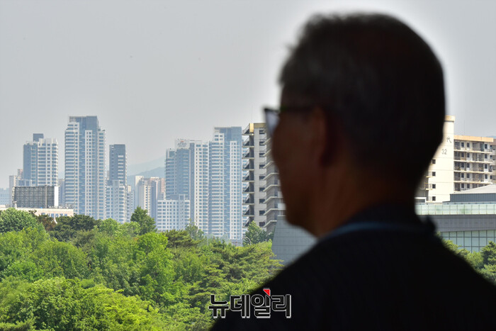 ▲ 서울 아파트 공사현장. ⓒ뉴데일리DB