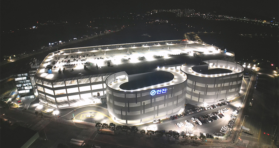 ▲ 한진 대전 메가허브 터미널 전경 ⓒ한진