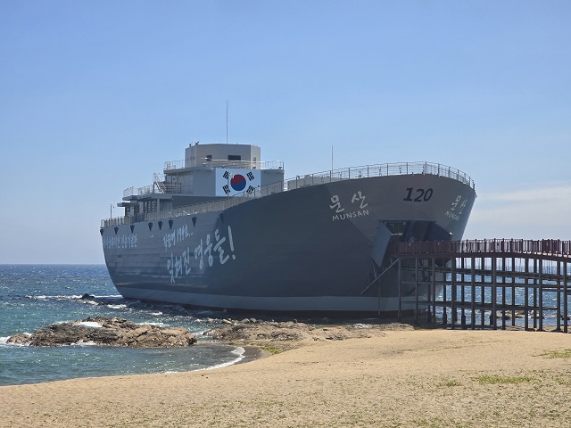 ▲ 장사상륙작전 전승기념관 외부 전경.ⓒ영덕군