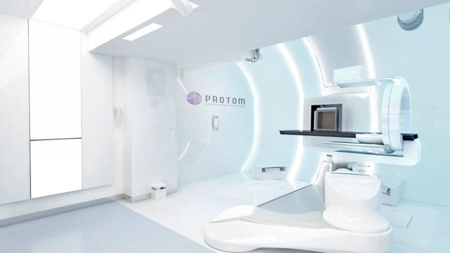 ▲ 동산의료원이 도입하는 양성자 치료기 장비 사진.ⓒ동산의료원