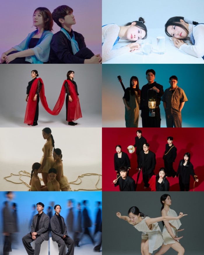 ▲ '2025 청춘만발' 참여 아티스트.ⓒ국립정동극장