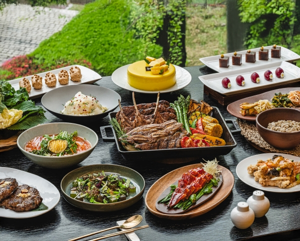 ▲ 건강한 여름 디너 뷔페ⓒ해비치 호텔앤드리조트