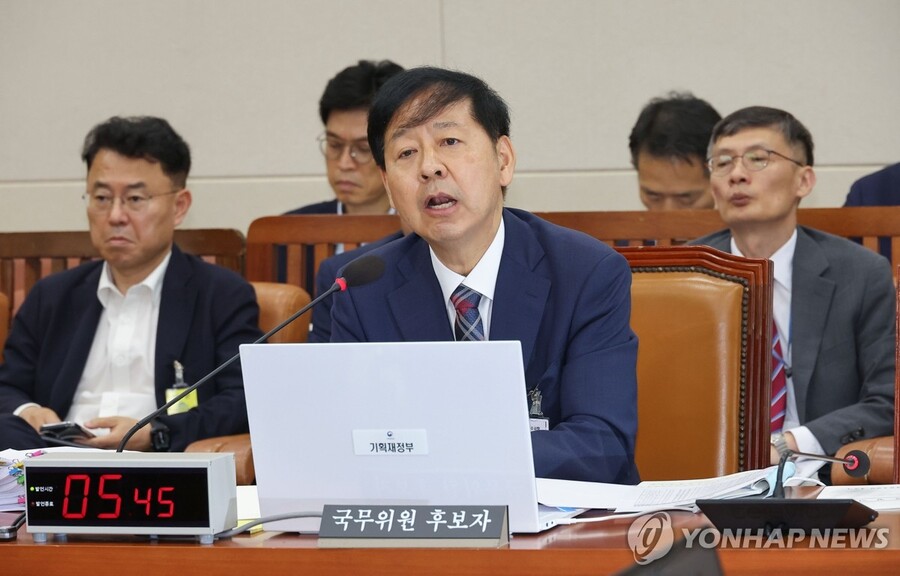 ▲ 구윤철 기획재정부 장관 후보자. ⓒ연합뉴스