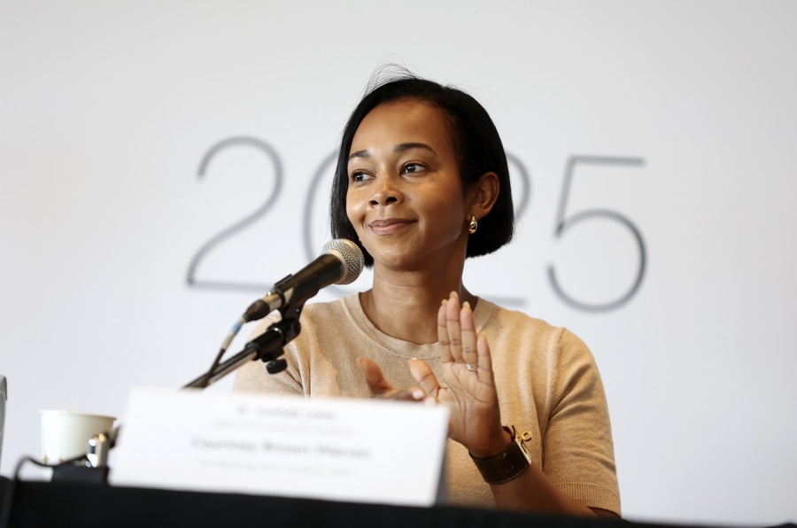 ▲ 2025 칸라이언즈 이노베이션 심사위원장 코트니 브라운 워렌 킥스타터 CMO. ©Cannes Lions