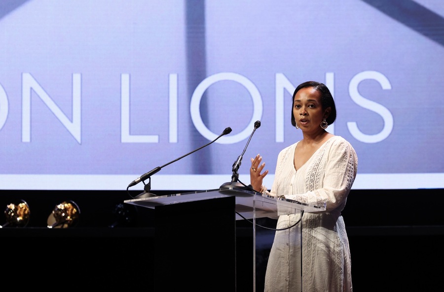 ▲ 2025 칸라이언즈 이노베이션 심사위원장 코트니 브라운 워렌 킥스타터 CMO. ©Cannes Lions