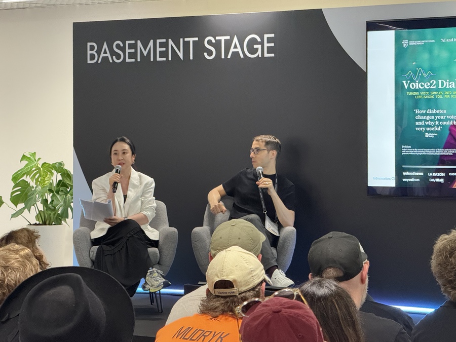 ▲ 강지현 서비스플랜코리아 대표(좌). ©Cannes Lions