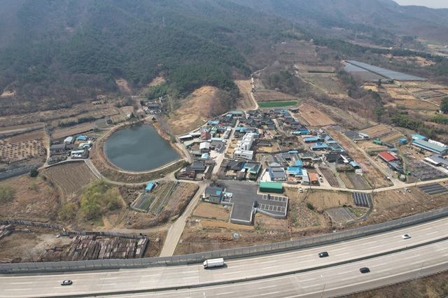 ▲ 가척마을 전경.ⓒ경주시