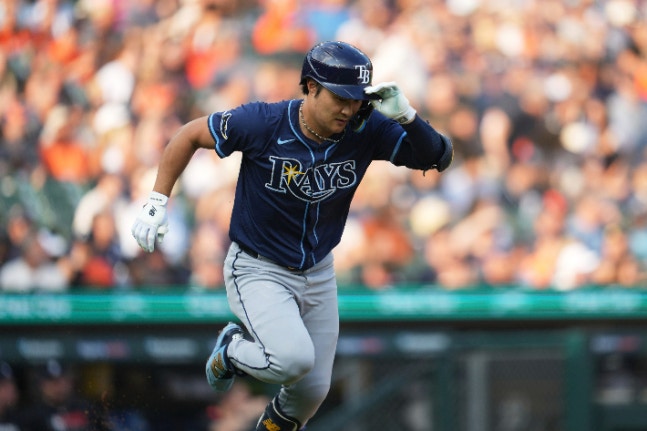 ▲ 탬파베이 김하성이 멀티히트와 1도루, 1득점을 기록하는 맹활약을 펼쳤다.ⓒ연합뉴스 제공