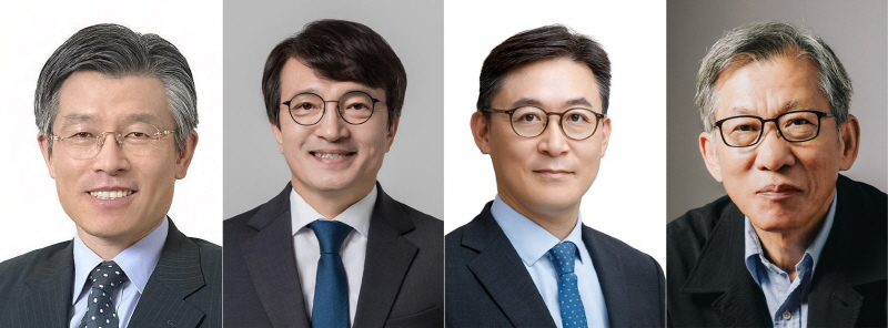 ▲ 대통령실은 20일 인사혁신처 처장에 최동석(왼쪽부터) 현 최동석인사조직연구소 소장, 새만금개발청 청장에 김의겸 전 의원, 금융위원회 부위원장에 권대영 현 금융위원회 사무처장, 국립중앙박물관 관장에 유홍준 현 명지대 미술사학과 석좌교수를 각각 임명했다고 밝혔다. ⓒ대통령실 제공