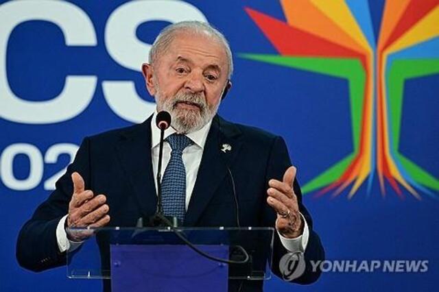 ▲ 루이스 이나시우 룰라 다 시우바 브라질 대통령. 출처=AFPⓒ연합뉴스