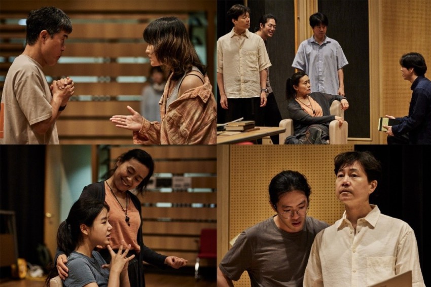 ▲ 연극 '아르카디아' 연습 현장.ⓒ스토리 포레스트·파크컴퍼니