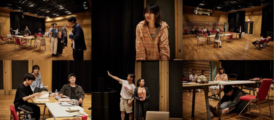 ▲ 연극 '아르카디아' 연습 현장.ⓒ스토리 포레스트·파크컴퍼니