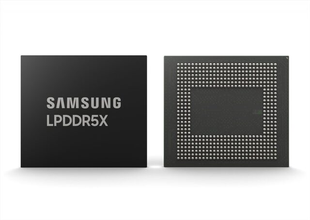 ▲ 삼성전자의 LPDDR5X.ⓒ삼성전자