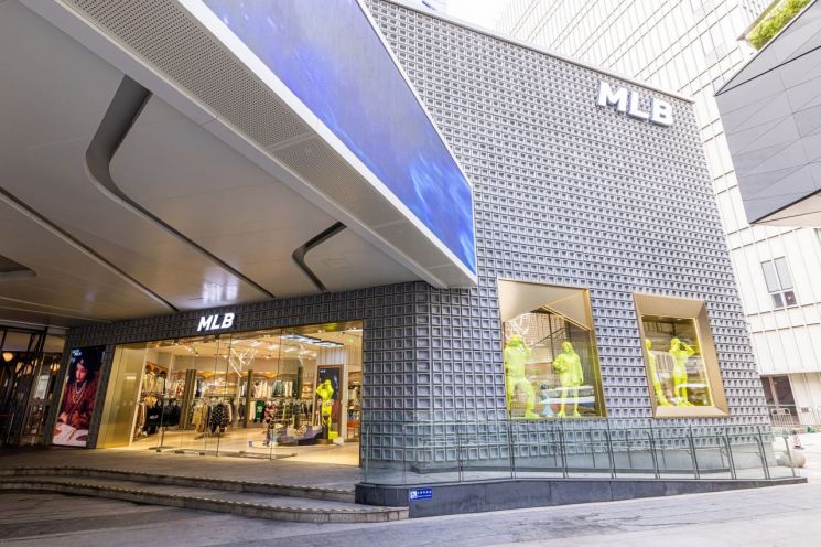 ▲ MLB 중국 매장 ⓒF&F
