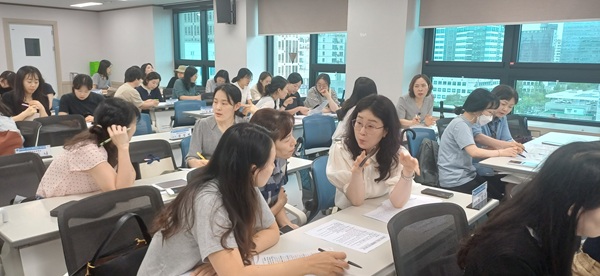 ▲ 대전시교육청은 22일부터 다음달 21일까지 ‘2025학년도 1학기 찾아가는 한글 문해 캠프’를 실시한다.ⓒ대전시교육청