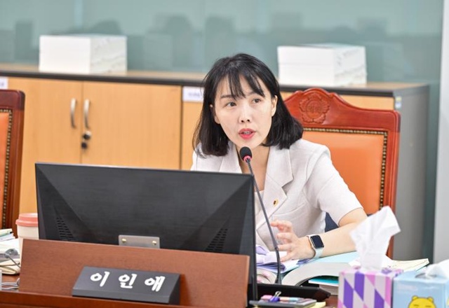 ▲ 이인애 경기도의회 의원(국힘·고양2). ⓒ경기도의회 제공