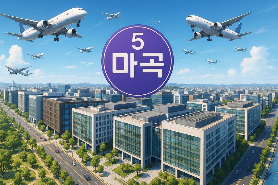▲ 마곡이 항공업계 핫플레이스로 떠오르고 있다. ⓒChat GPT로 합성