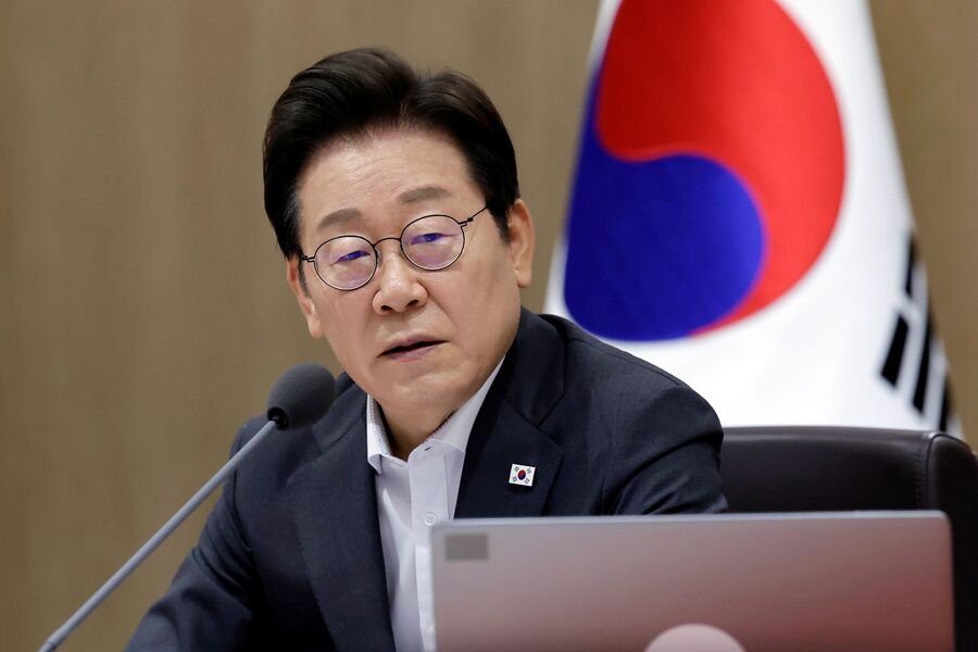 ▲ 이재명 대통령이 22일 서울 용산 대통령실 청사에서 열린 국무회의에서 발언하고 있다. ⓒ뉴시스