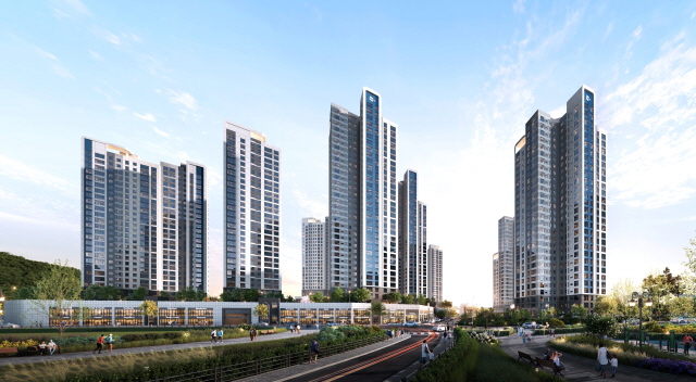 ▲ 명장2구역 재개발 정비사업 투시도.ⓒ두산건설