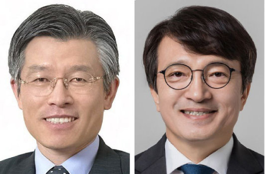 ▲ (왼쪽부터) 최동석 인사혁신처장, 김의겸 새만금개발청장.ⓒ