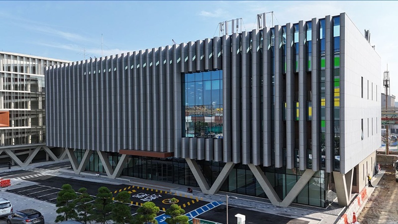 ▲ 고려아연 온산제련소 내 안전교육센터 전경. ⓒ고려아연