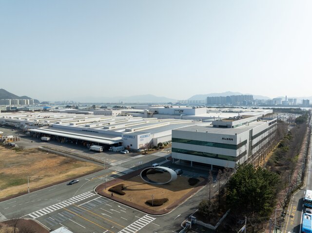 ▲ 르노코리아 부산공장 전경 ⓒ르노코리아