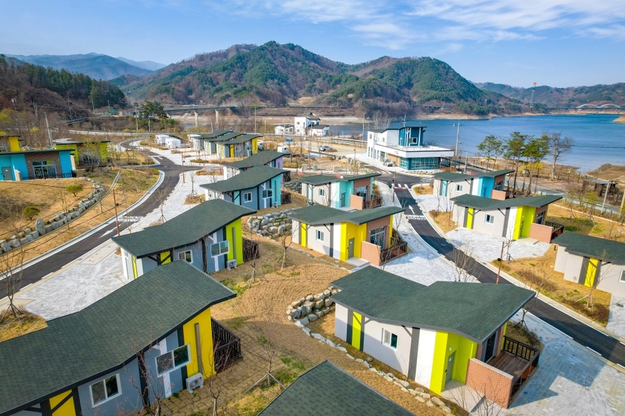 ▲ 부항댐생태휴양펜션.ⓒ김천시설관리공단