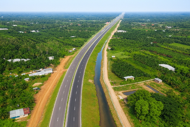 ▲ 미안~까오랑 도로 건설사업 조감도. ⓒ동부건설