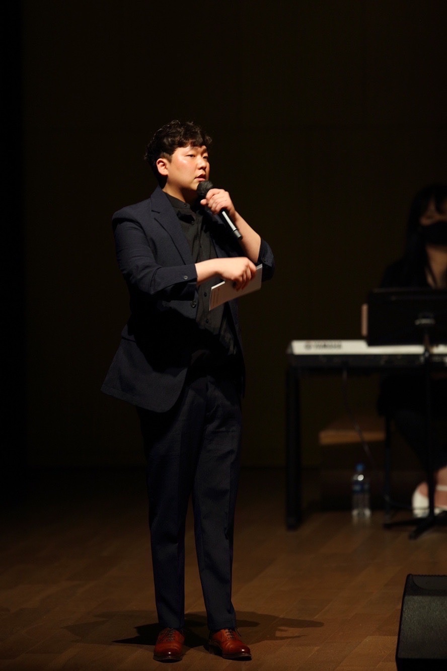 ▲ 창작 뮤지컬 ‘갱디’를 선보인 곰스컴퍼니 박준우 대표.ⓒ곰스컴퍼니