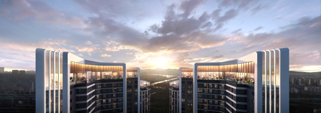 ▲ 래미안 루미원 스카이커뮤니티. ⓒ삼성물산 건설부문