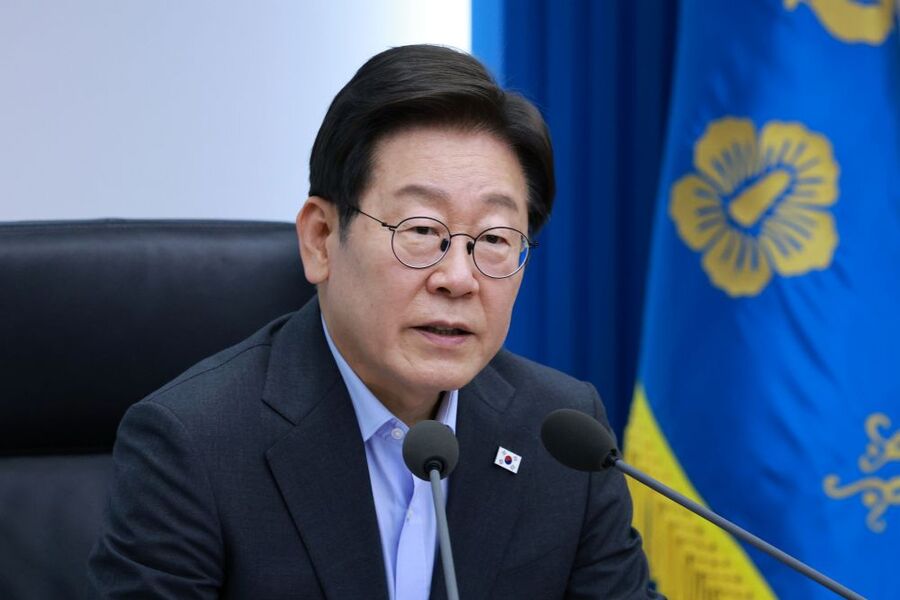 ▲ 이재명 대통령이 24일 서울 용산 대통령실 청사에서 열린 제5차 수석보좌관회의에서 발언하고 있다. ⓒ뉴시스