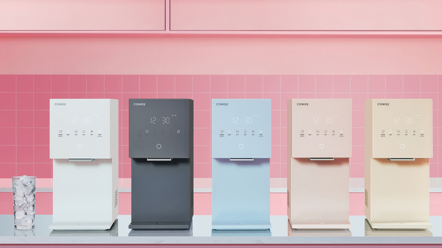 ▲ 아이콘 얼음정수기 미니 제품 모습. ⓒ코웨이