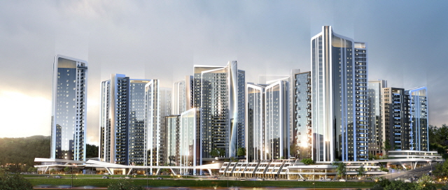 ▲ 북가좌6구역 투시도. ⓒ한국토지신탁