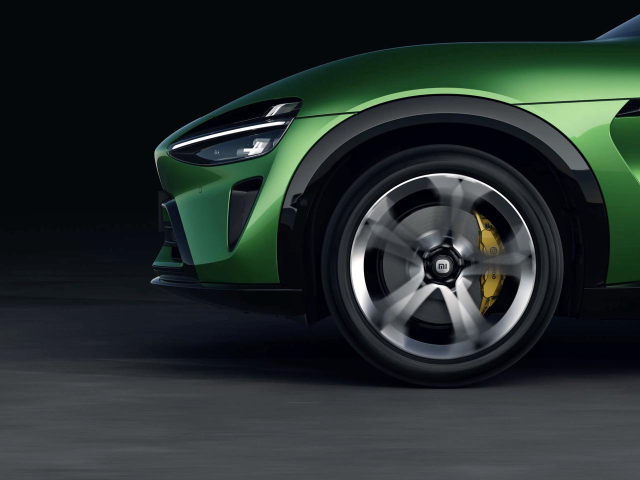 ▲ 한국타이어 '아이온 에보 SUV'가 장착된 샤오미 'YU7' ⓒ한국타이어