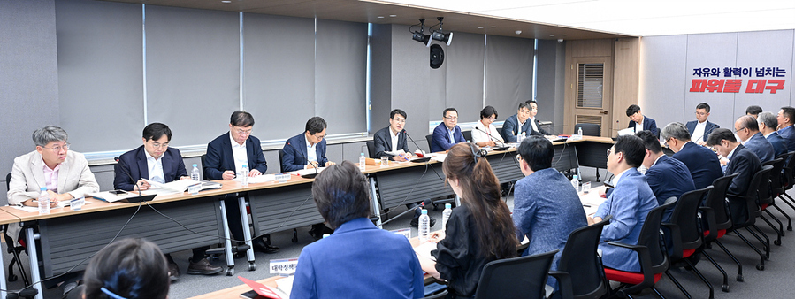 ▲ 김정기 대구광역시장 권한대행 행정부시장은 7월 28일 대구시청 산격청사 대회의실에서 개최된 간부회의에서 실·국별 ‘2025년 상반기 추진성과와 하반기 주요 업무계획’ 보고를 받고, “실·국장 중심으로 시정 핵심과제를 차질 없이 추진해주길 바란다”고 주문했다.ⓒ대구시