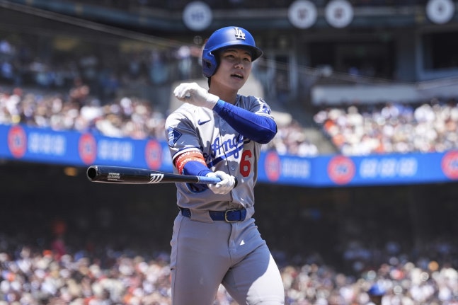 ▲ 다저스 김혜성이 2삼진을 당하는 부진한 모습을 드러냈다.ⓒ연합뉴스 제공