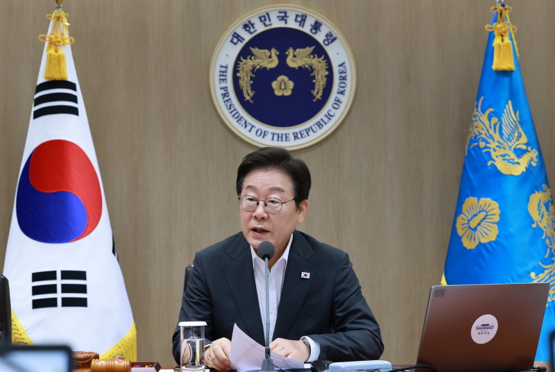 ▲ 이재명 대통령이 29일 서울 용산 대통령실 청사에서 열린 국무회의에서 발언하고 있다. ⓒ대통령실통신사진기자단