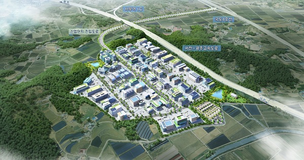 ▲ 부여 일반산업단지 조감도.ⓒ부여군