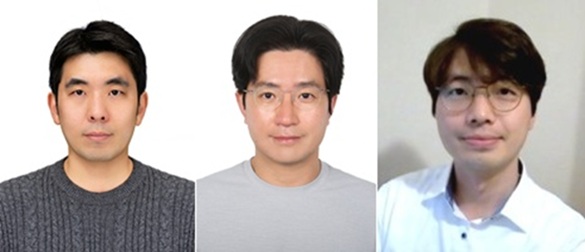 ▲ 왼쪽부터 아주대 김종현 교수, 부경재 장재원 교수, 호주 뉴사우스웨일즈대학(UNSW) 및 영국 서리대학 윤재성 박사.ⓒ아주대